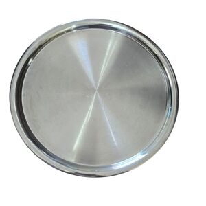 Stainless Steel 17"  Round Tray